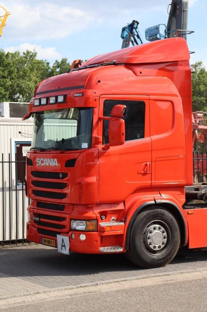 Hooklift system Truck Scania R620 Diesel
