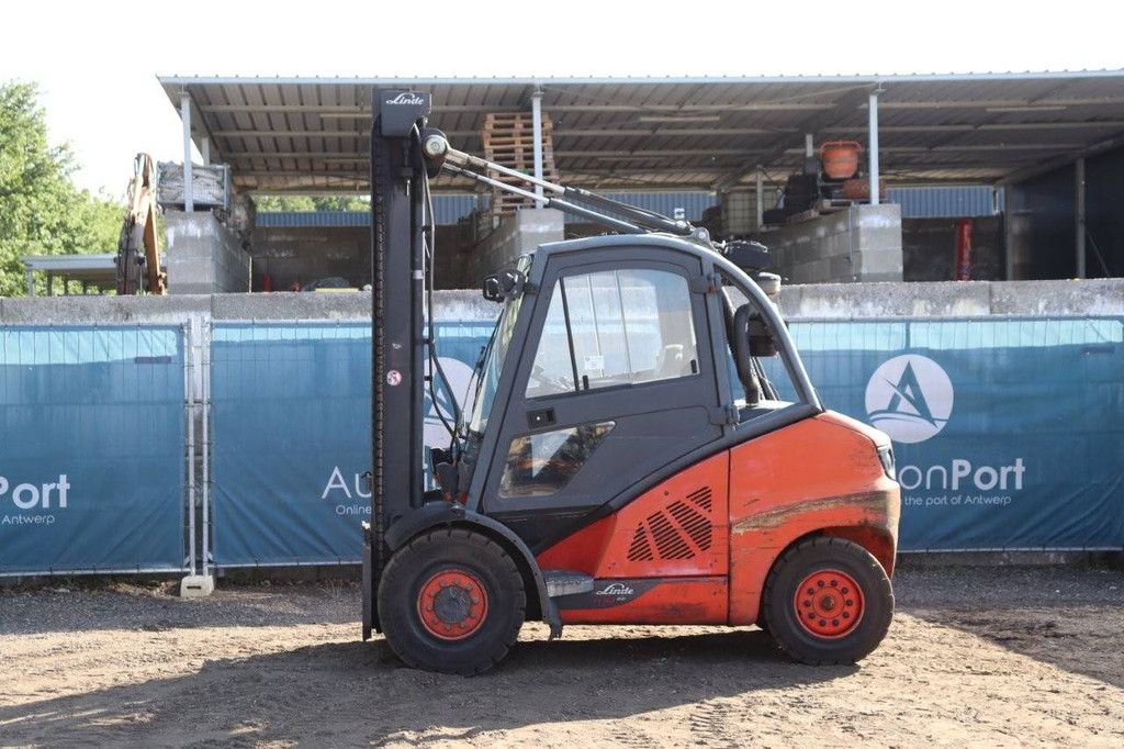 Forklift Linde H50D-02 Diesel 5000kg 5.0m 2013