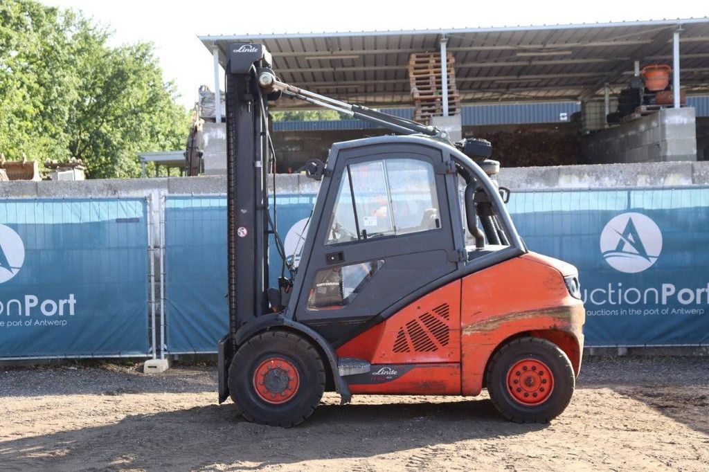 Forklift Linde H50D-02 Diesel 5000kg 5.0m 2013