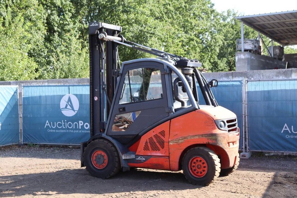 Forklift Linde H50D-02 Diesel 5000kg 5.0m 2013