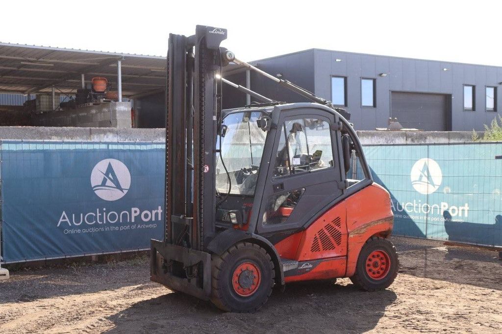 Forklift Linde H50D-02 Diesel 5000kg 5.0m 2013