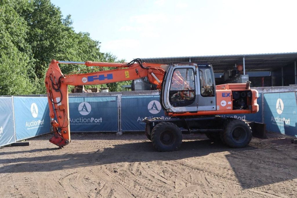 Wheel excavator Fiat Hitachi EX 165W Diesel 1999