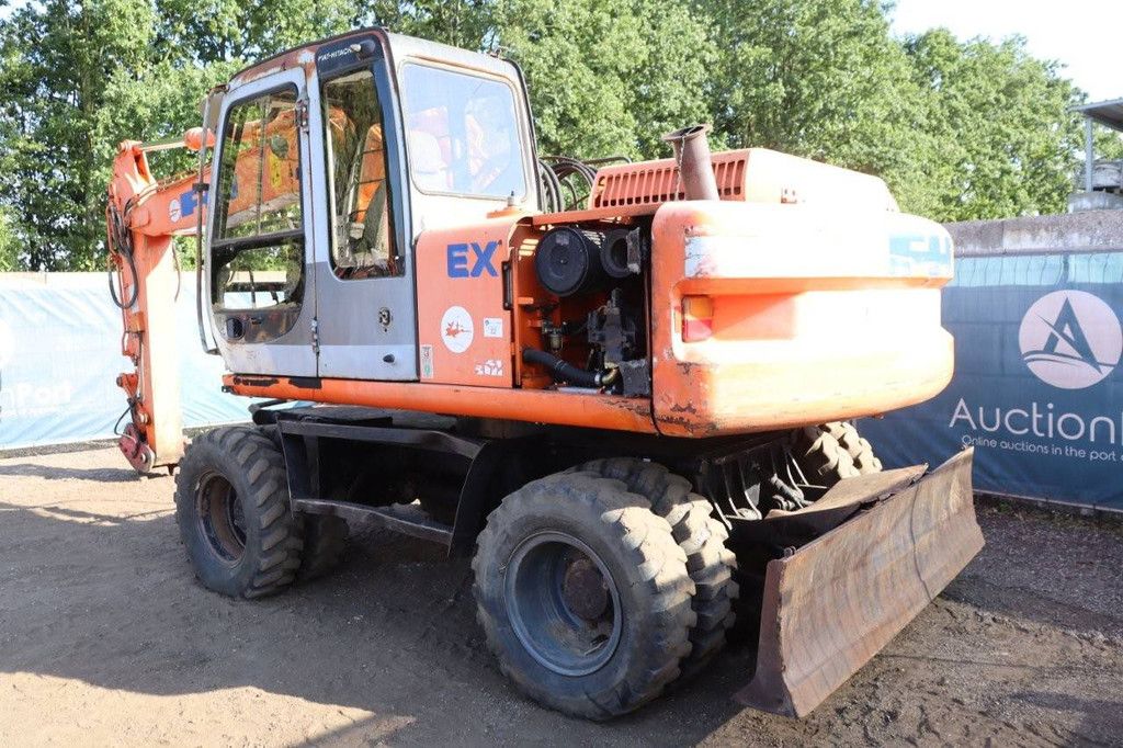 Wheel excavator Fiat Hitachi EX 165W Diesel 1999
