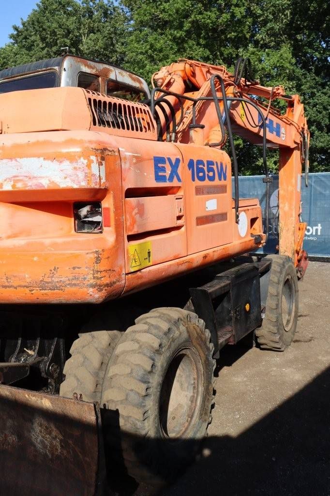Wheel excavator Fiat Hitachi EX 165W Diesel 1999