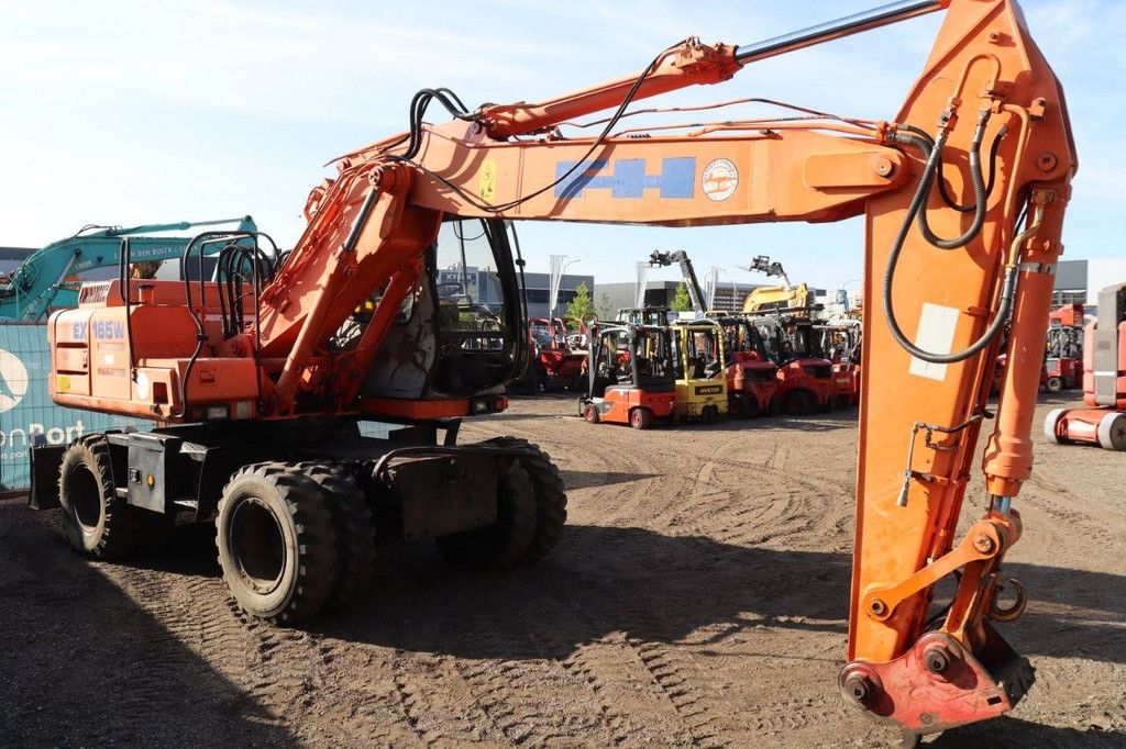 Wheel excavator Fiat Hitachi EX 165W Diesel 1999