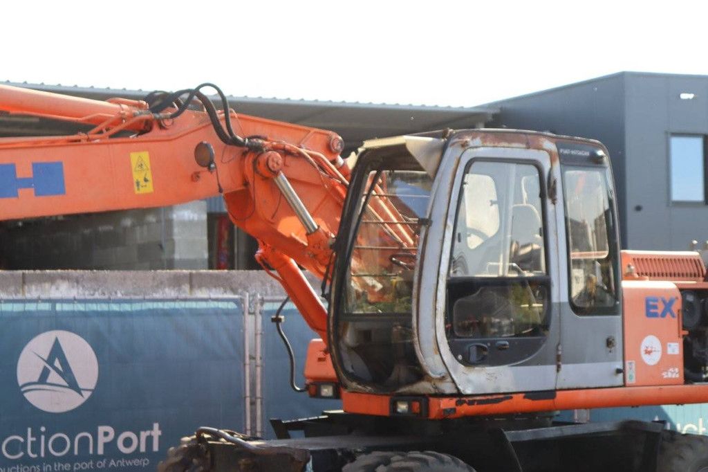 Wheel excavator Fiat Hitachi EX 165W Diesel 1999