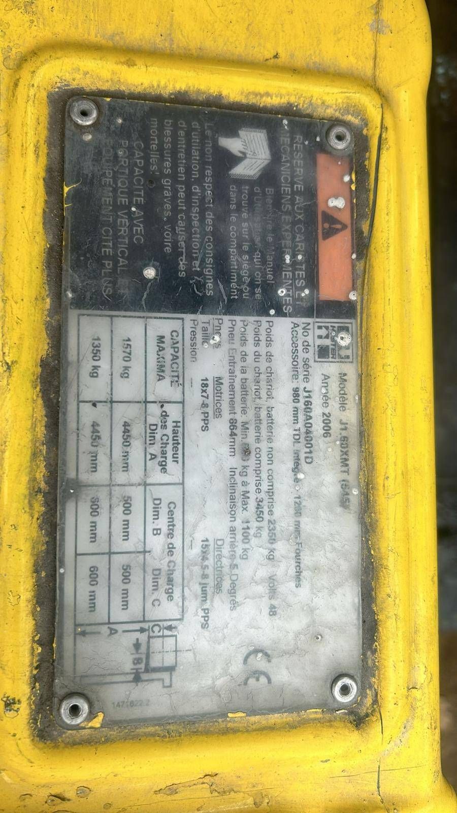 Heftruck Hyster J1.60XMT Diesel 1600kg
