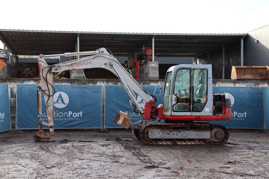 Rupsgraafmachine Takeuchi TB175 Diesel 2001