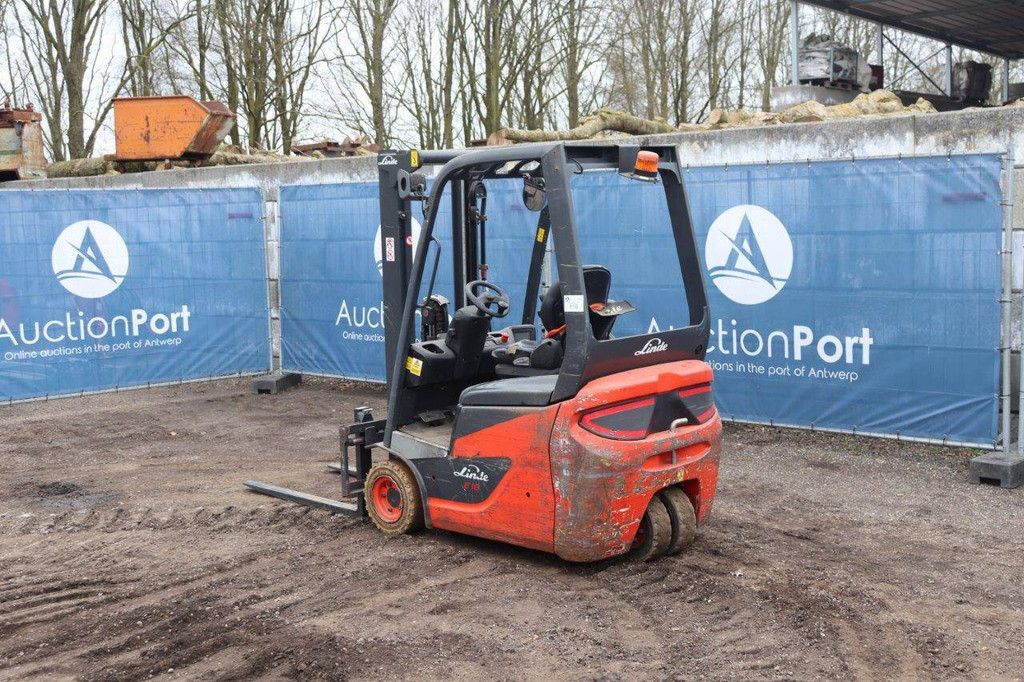 Linde E16C Electric Forklift 1600kg 4m 2019