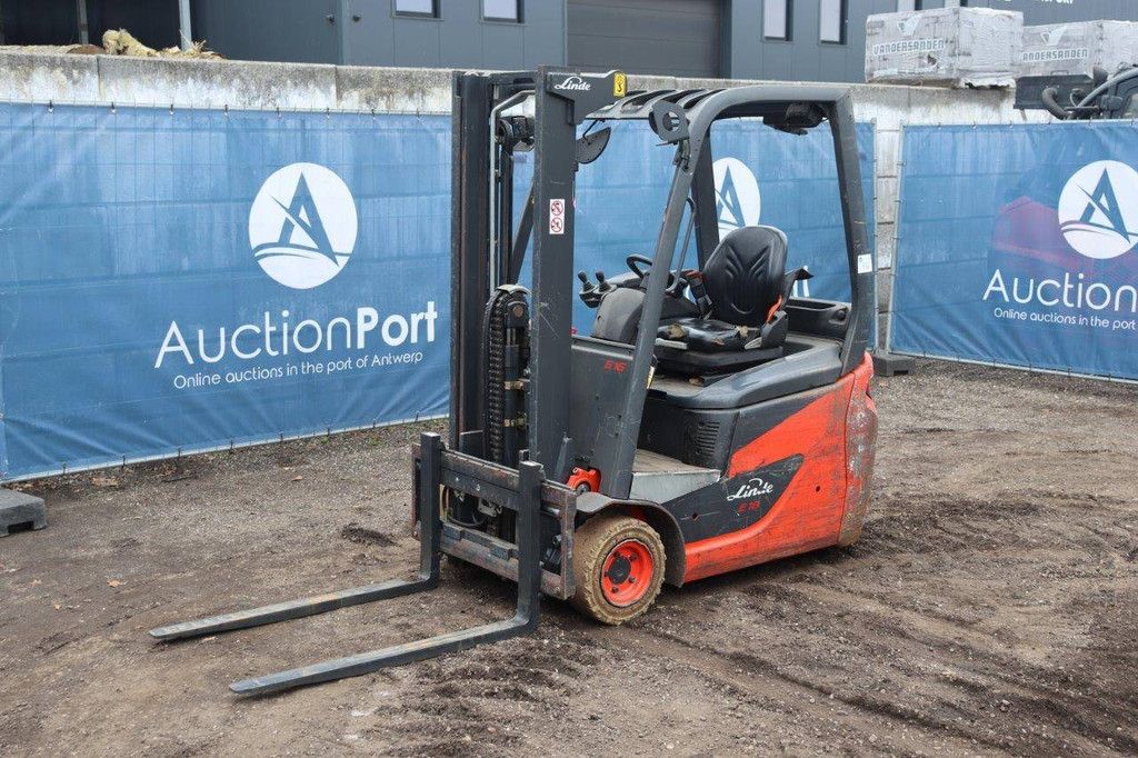 Linde E16C Electric Forklift 1600kg 4m 2019