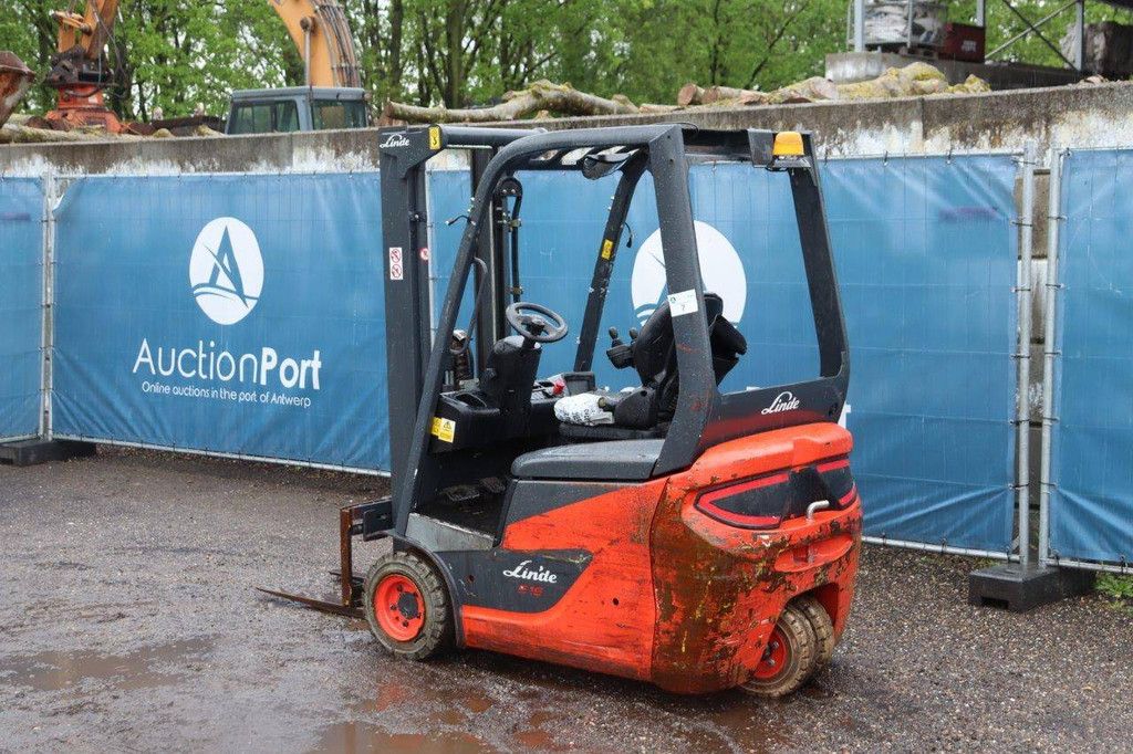 Gabelstapler Linde E16C Elektro 1600kg 3,95m 2019