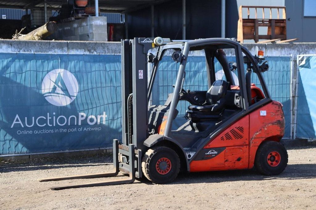 Forklift Linde H25T-02 Diesel 2500kg 5.0m 2018