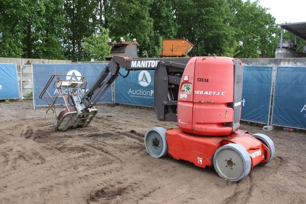 Knikarmhoogwerker Manitou 120 AETJC Diesel 11.95m 2007