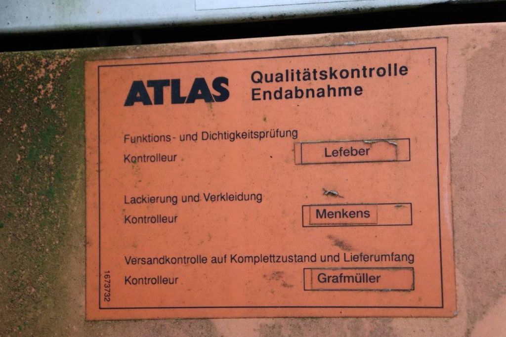 Wheel excavator Atlas 1504 Diesel 1999