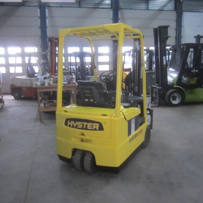 Hyster J 1.60 XMT, heftruck elek. bj 2007, duplomast, side shift.