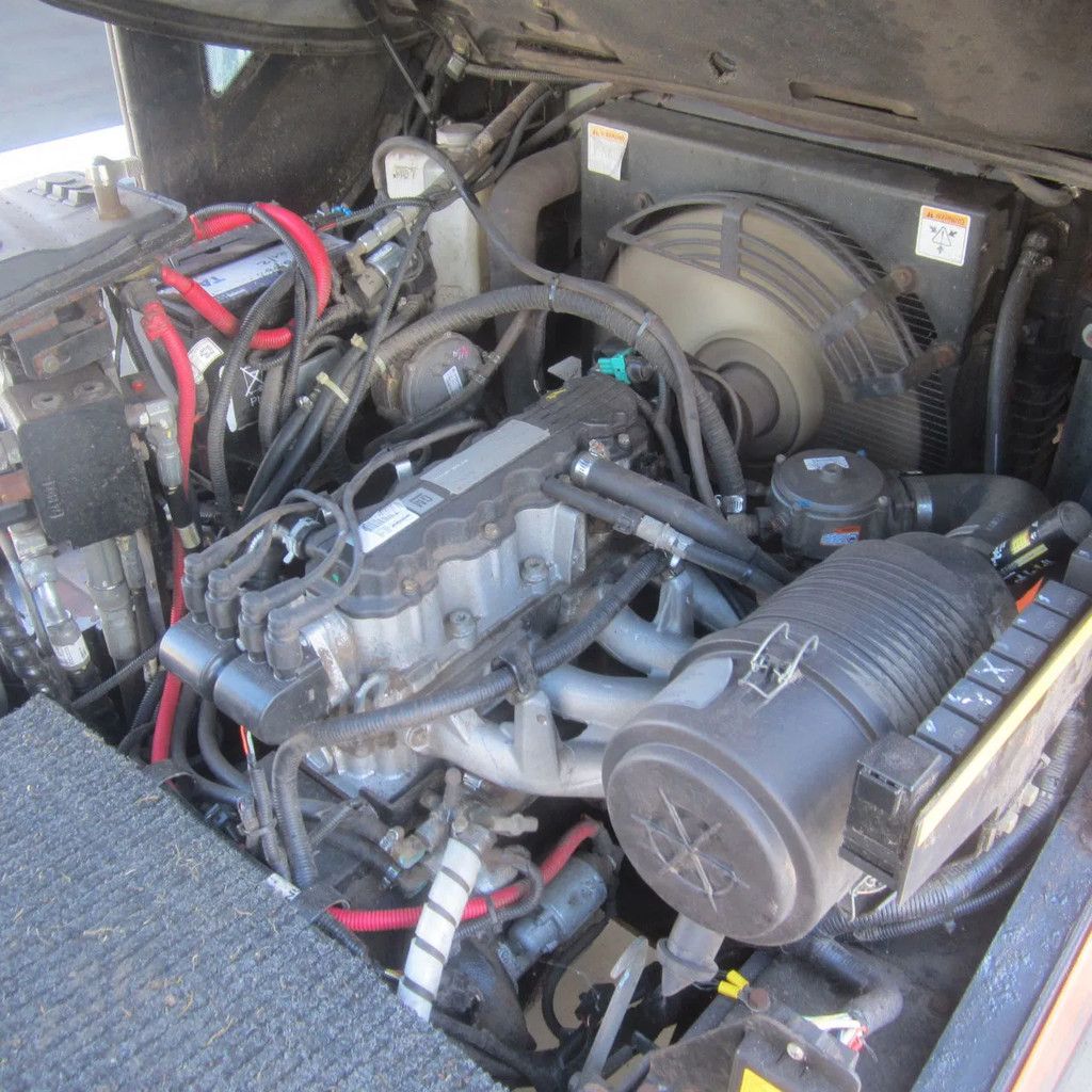 Doosan G35C-5, LPG, Triplomast, Side shift, met kenteken.