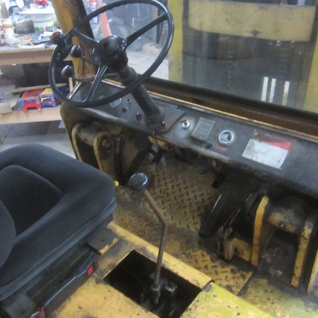 Hyster 7 Tonner. LPG-gas, duplomast.