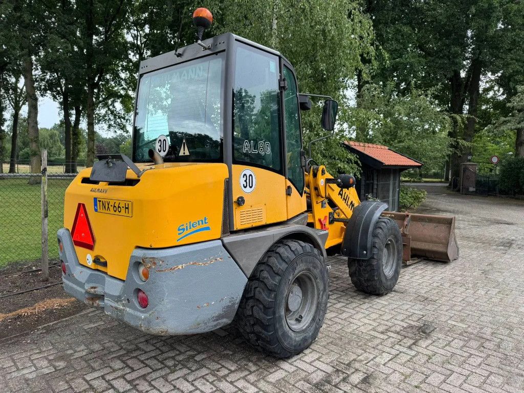 Ahlmann AL80 Shovel loader bak + vorken