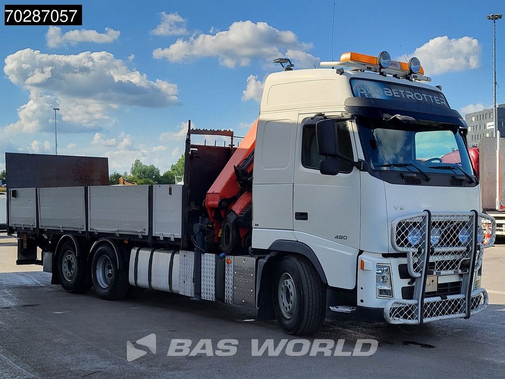 Volvo FH FH 480 6X2 Palfinger PK26002 EH Kran Crane + Fly Jib Manual Liftachse Euro 5