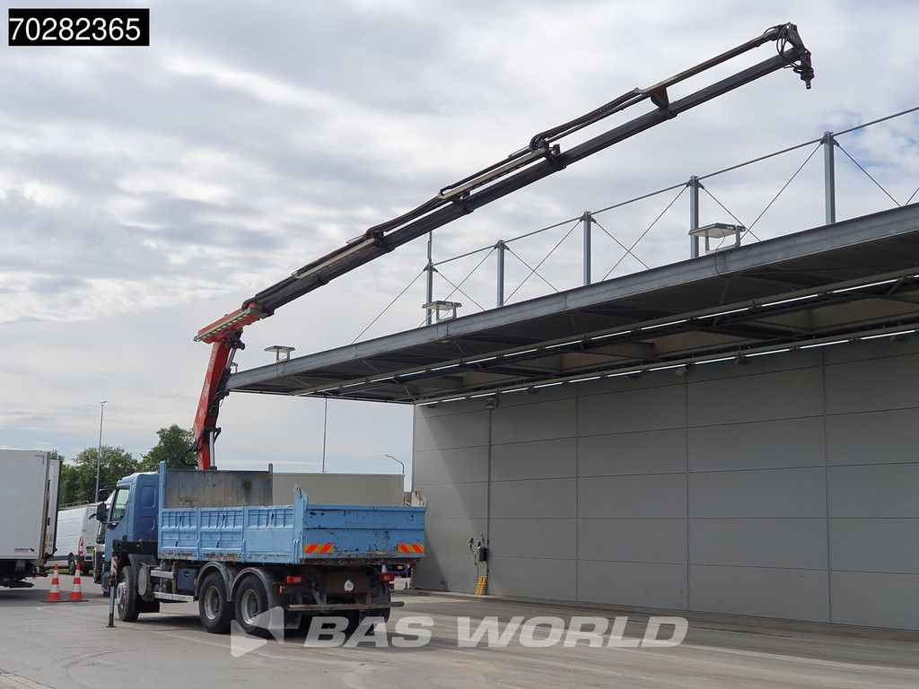 Volvo 904 FE 280 6X4 Fassi F215/235AXP26 Crane 10m3 tipper Big-Axle Manual Euro 4