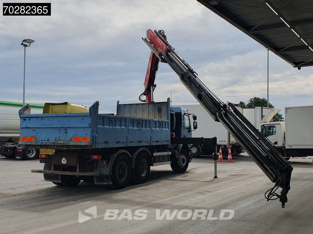 Volvo 904 FE 280 6X4 Fassi F215/235AXP26 Crane 10m3 tipper Big-Axle Manual Euro 4