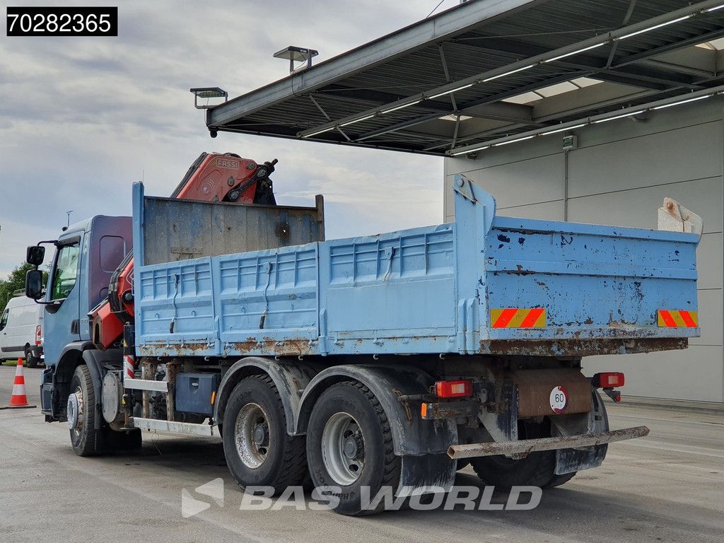 Volvo 904 FE 280 6X4 Fassi F215/235AXP26 Crane 10m3 tipper Big-Axle Manual Euro 4