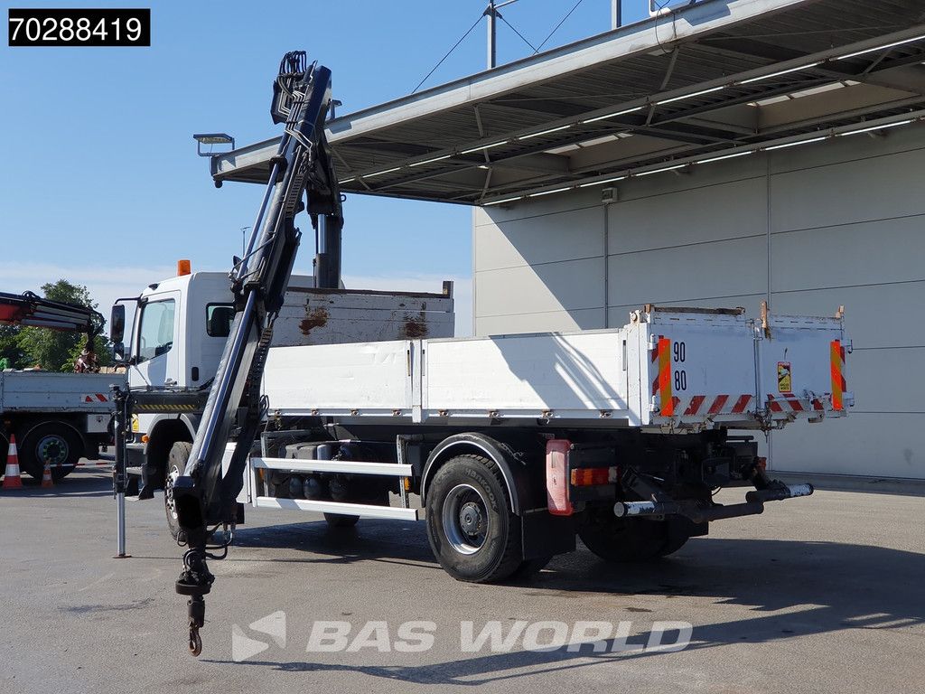 Mercedes Axor Axor 1833 4X2 HIAB XS B-122 HIDUO Crane Kran Manual Steelsuspension Big-Axle Euro 5