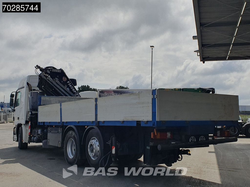 Mercedes Actros 2532 6X2 Fassi F330D3 Crane Kran Lift+steering Axle 3-Pedals Euro 3
