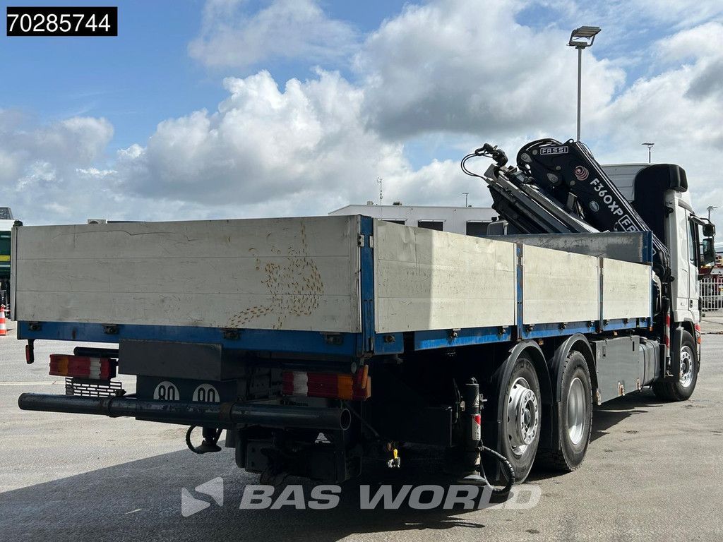 Mercedes Actros 2532 6X2 Fassi F330D3 Crane Kran Lift+steering Axle 3-Pedals Euro 3
