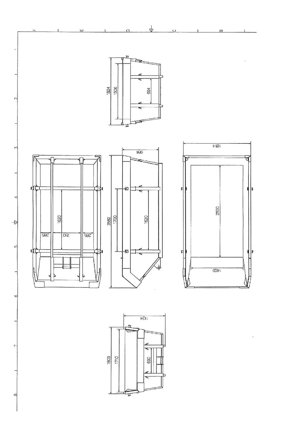 Portaalcontainer 6m³ New!