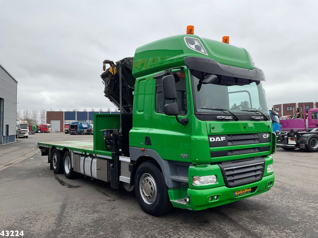 DAF FAN 85 CF 360 Euro 5 HMF 42 Tonmeter laadkraan