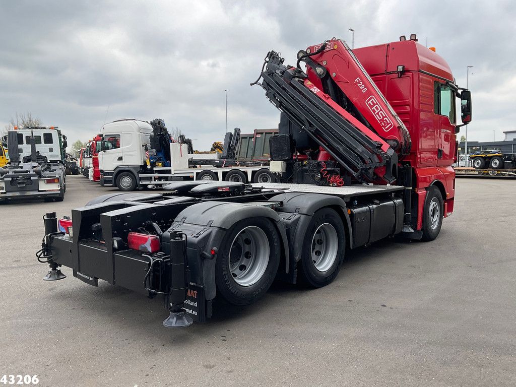 Man TGX 28.440 Fassi 29 Tonmeter laadkraan