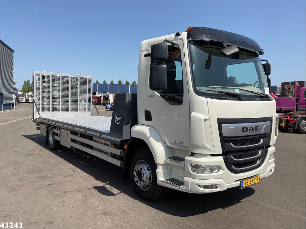 DAF FA LF 260 Autotransporter met oprijramp NEW AND UNUSED!