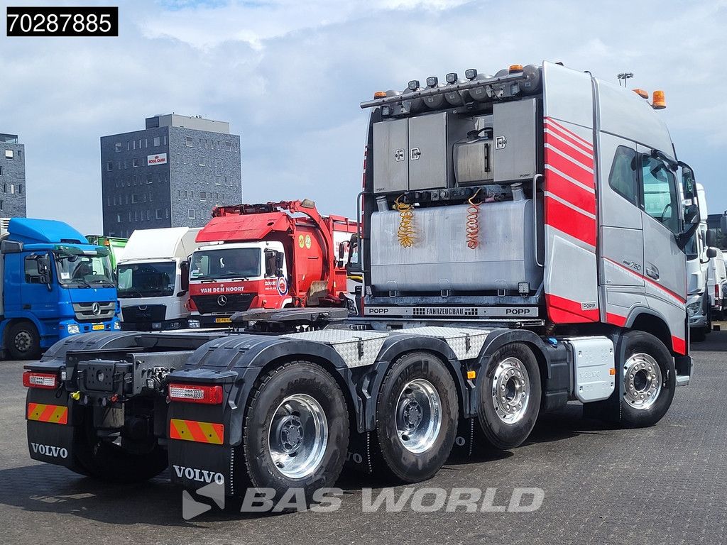 Volvo FH16 750 8X4 180T! Retarder Full-Air Lift+Lenkasche Big-Axle VDS I-ParkCool Navi ACC Euro 6
