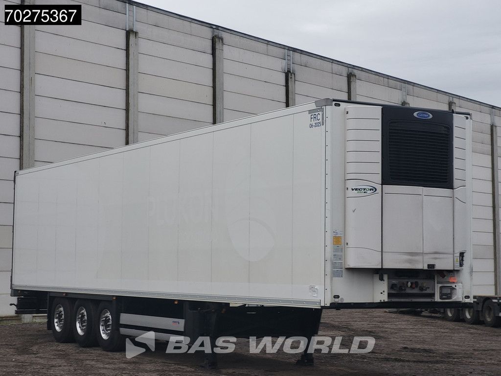 Schmitz Carrier Vector 1950 MT 3 axles NL-Trailer Blumenbreit Doppelverdampfer Doppelstock Liftachse