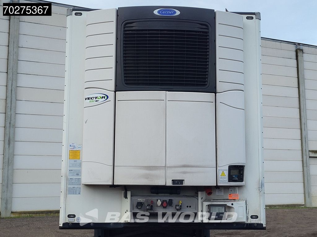 Schmitz Carrier Vector 1950 MT 3 axles NL-Trailer Blumenbreit Doppelverdampfer Doppelstock Liftachse