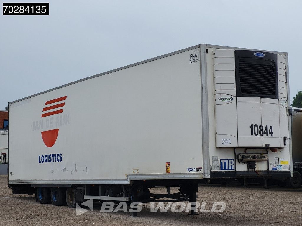 Talson F1227 3 Achsen NL-Trailer Mega Aircargo Rollenbett Luftfracht Liftachse Blumenbreit