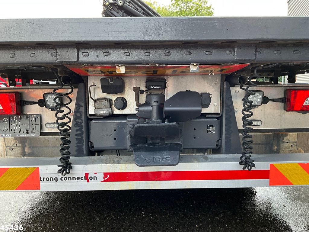 Scania R490 8x2 Euro 6 Retarder HMF 85 Tonmeter laadkraan + Fly-jib