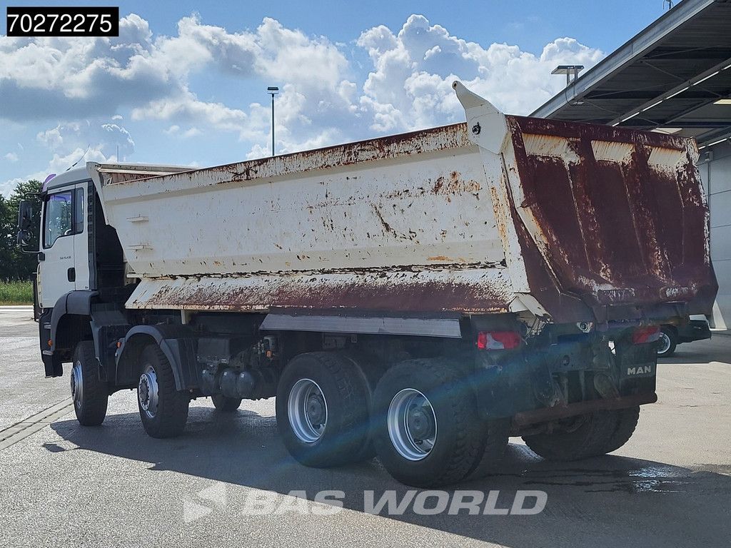 MAN TGA 41.430 8X6 23m3 Manual Big-Axle Steel suspension Euro 3