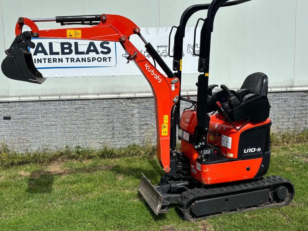 Kubota U10-5 minigraver 2022 met 500 uur