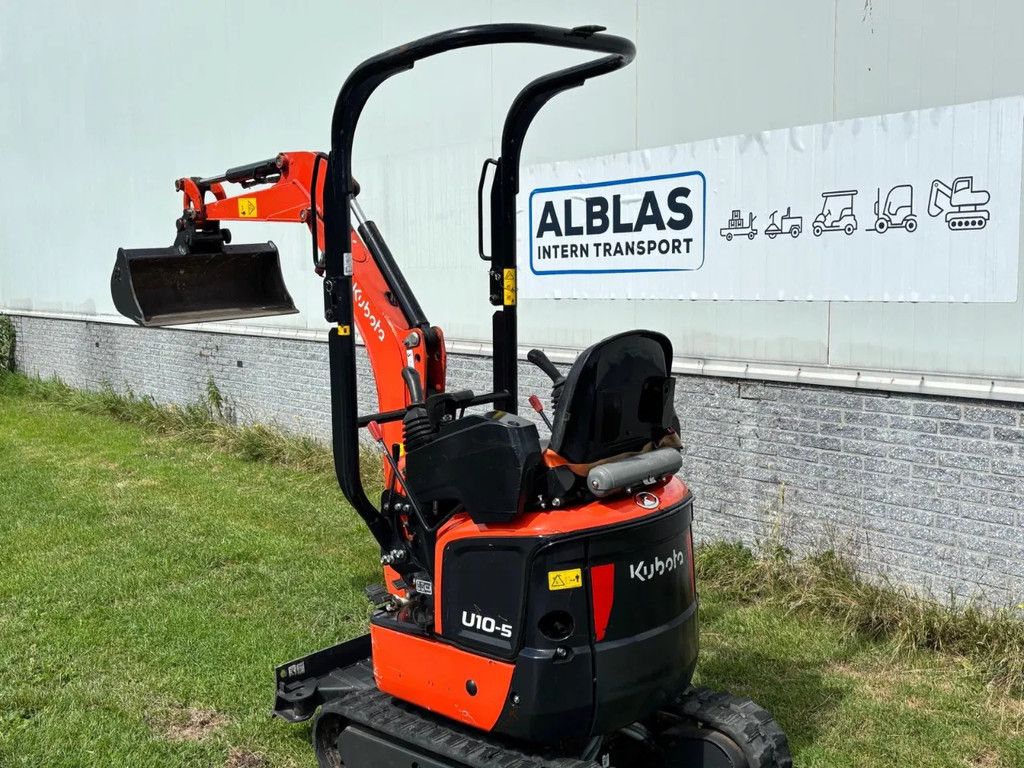 Kubota U10-5 minigraver 2022 met 500 uur