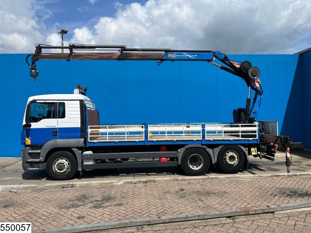 MAN TGS 26 360 6x4, EURO 5, PM, Remote, Hydrodrive