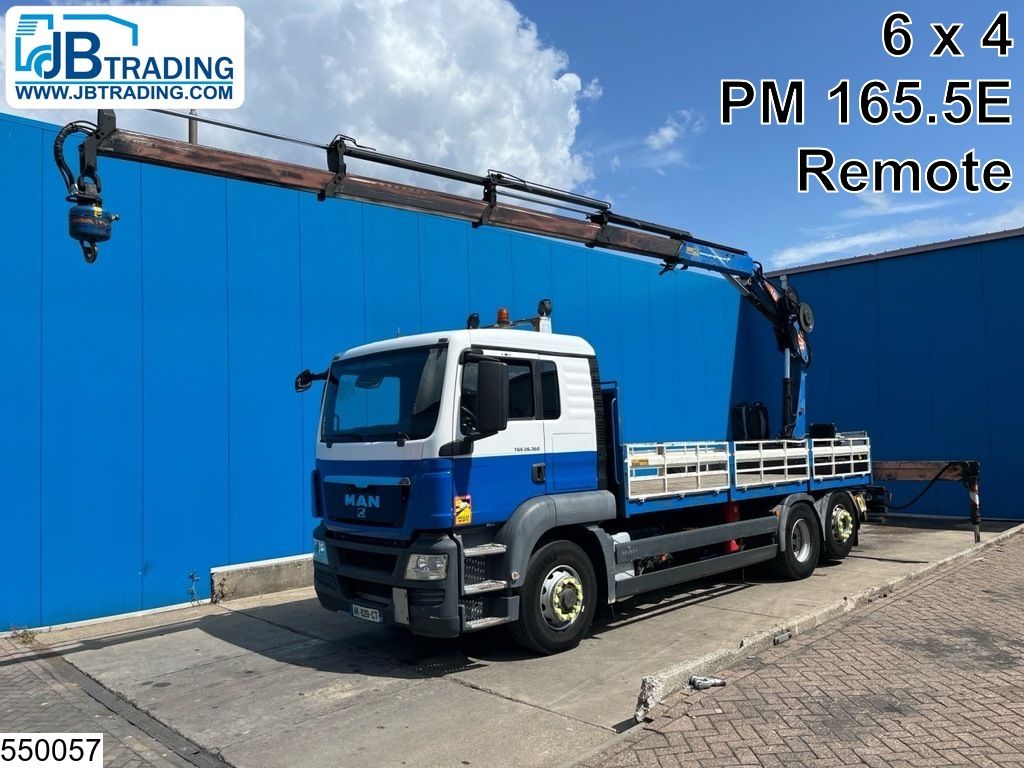 MAN TGS 26 360 6x4, EURO 5, PM, Remote, Hydrodrive