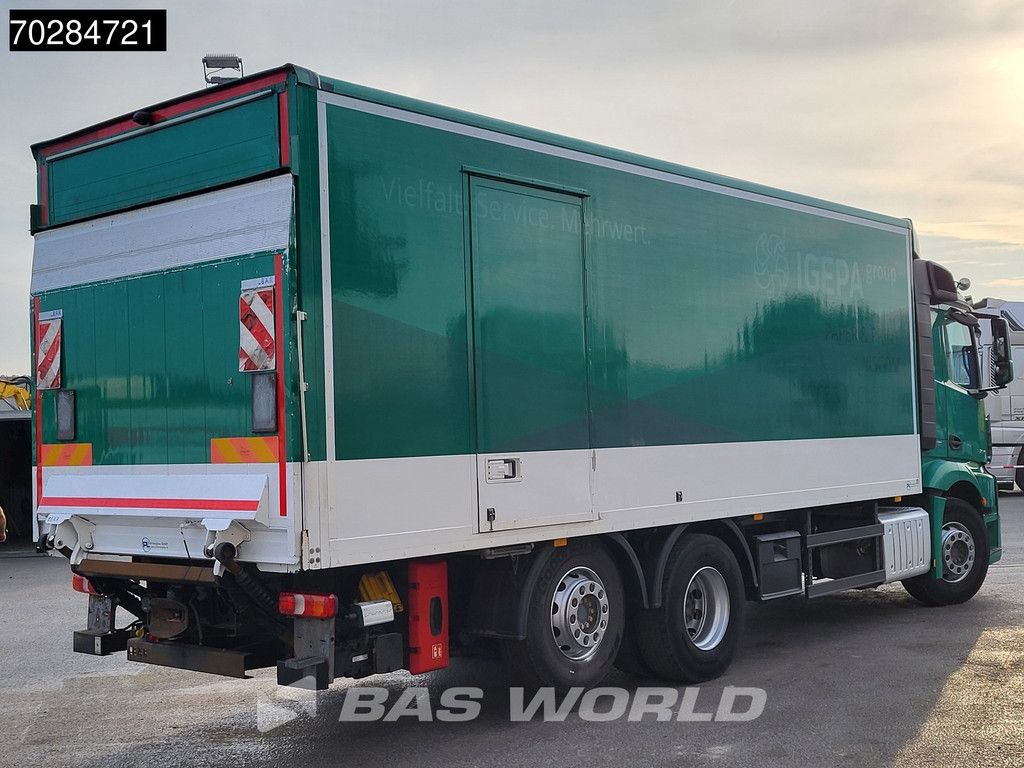 Mercedes Actros 2545 6X2 1500kg Ladebordwand Retarder Automatic Liftachse ACC Euro 6