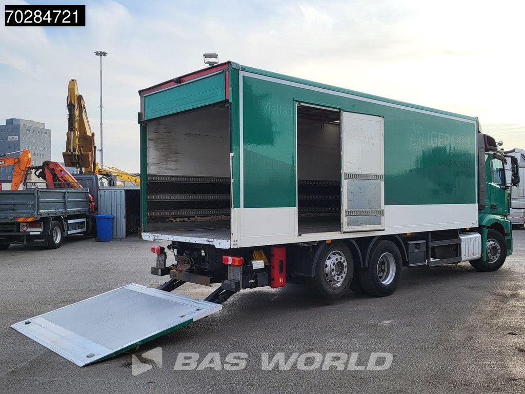 Mercedes Actros 2545 6X2 1500kg Ladebordwand Retarder Automatic Liftachse ACC Euro 6