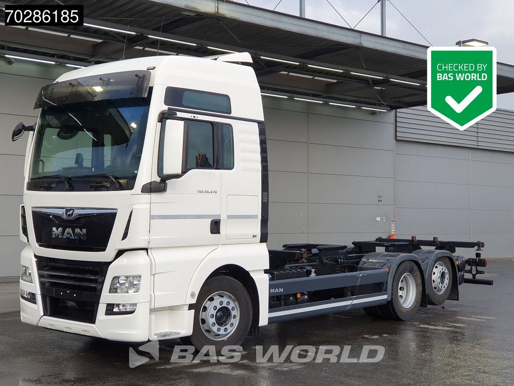 MAN TGX 26.470 6X2 BDF Lift-Axle ACC XXL Retarder Navi Euro 6