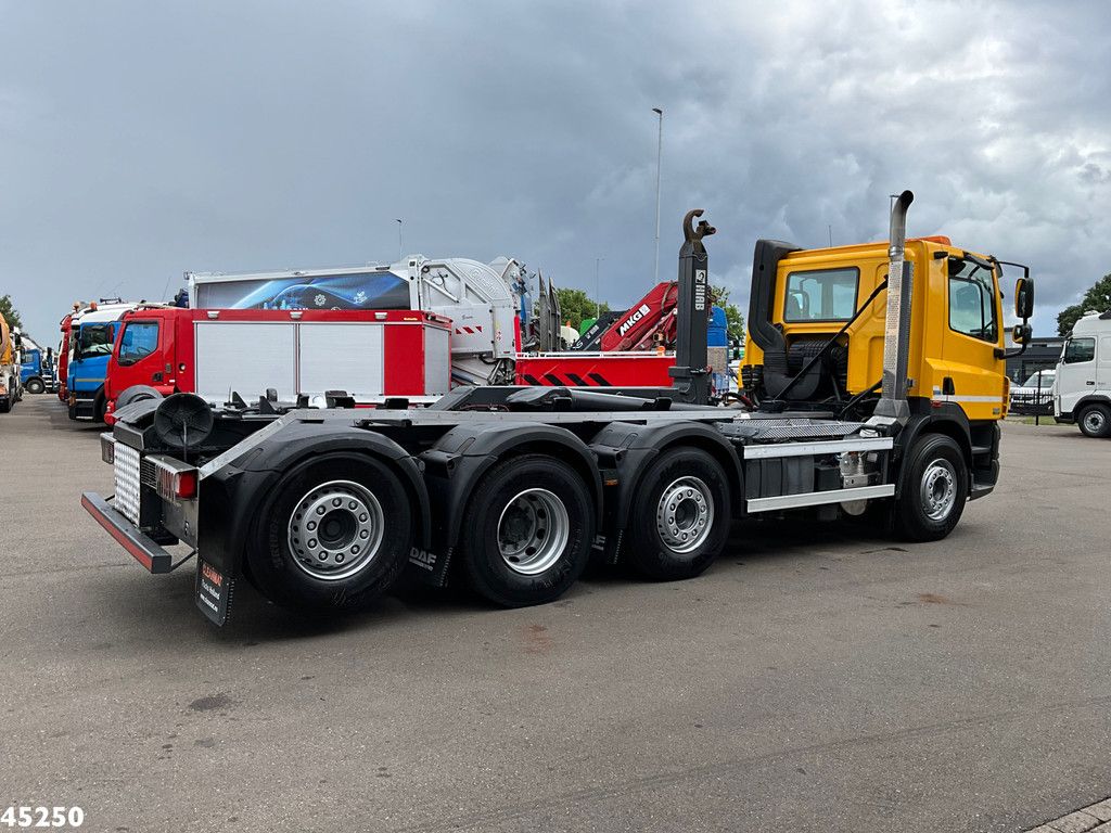DAF FAQ 85 CF 410 8x2 Hiab 26 Ton haakarmsysteem Just 255.550 km!