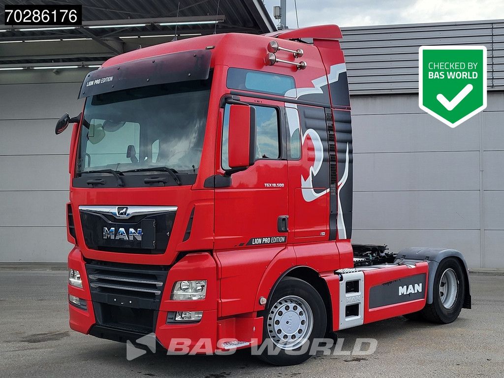 MAN TGX 18.500 4X2 XXL Retarder Xenon 2xTanks Standklima Navi ACC Euro 6