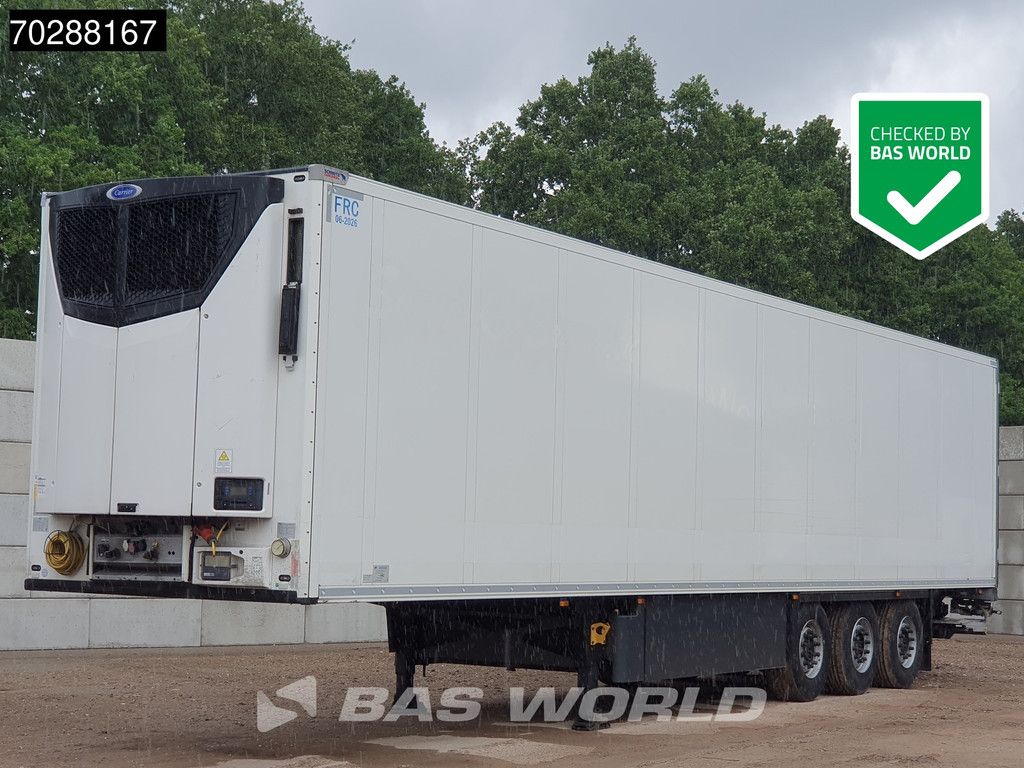 Schmitz SCB*S3B 3 axles Doppelverdampfer Tailgate Palettenkasten Blumenbreit LBW