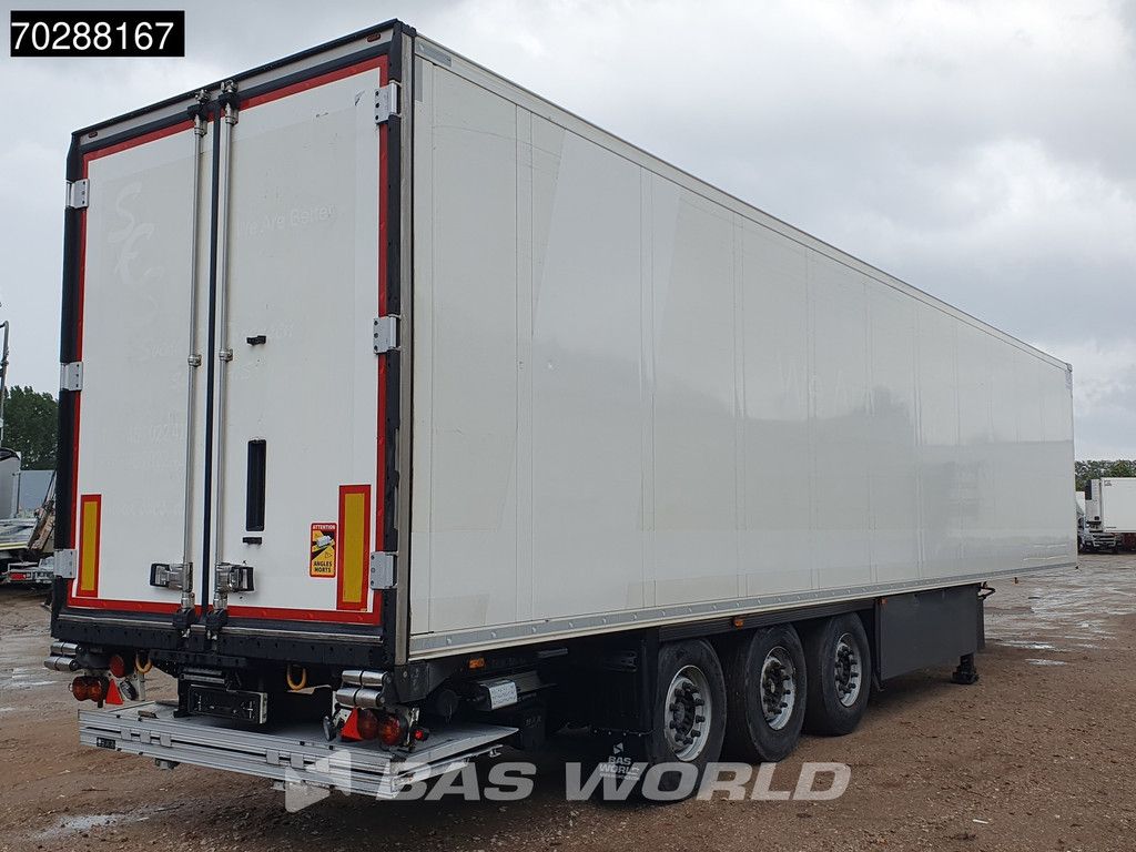 Schmitz SCB*S3B 3 axles Doppelverdampfer Tailgate Palettenkasten Blumenbreit LBW